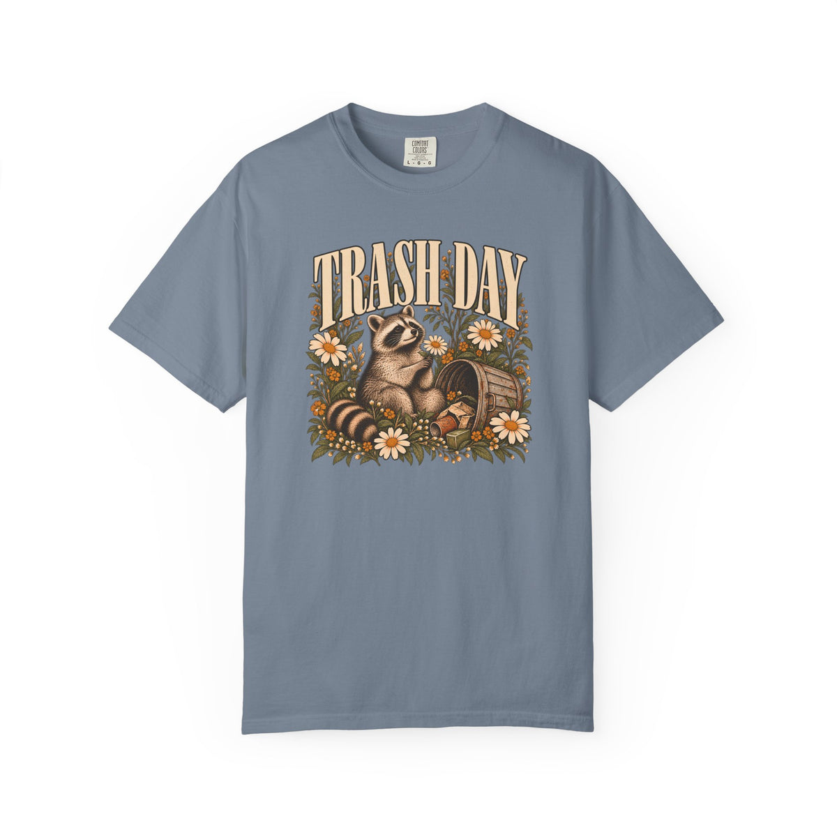 Trash Day Raccoon T-shirt