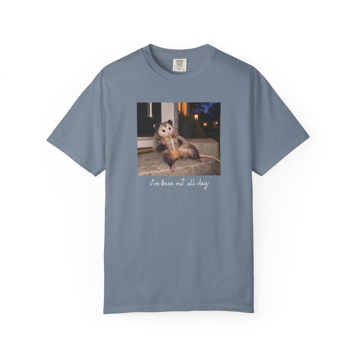 I've Been Out All Day Possum T-shirt