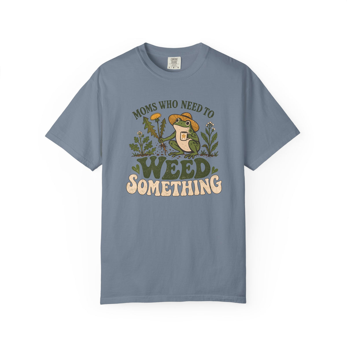 Moms Who Need To Weed Something Mascot T-shirt