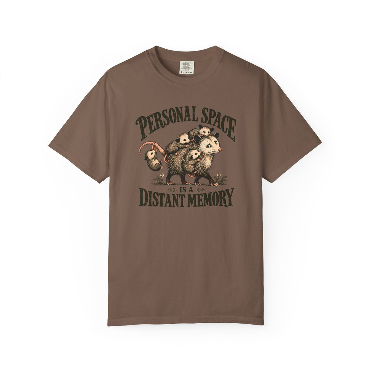 Personal Space Is A Distant Memory Possum T-shirt