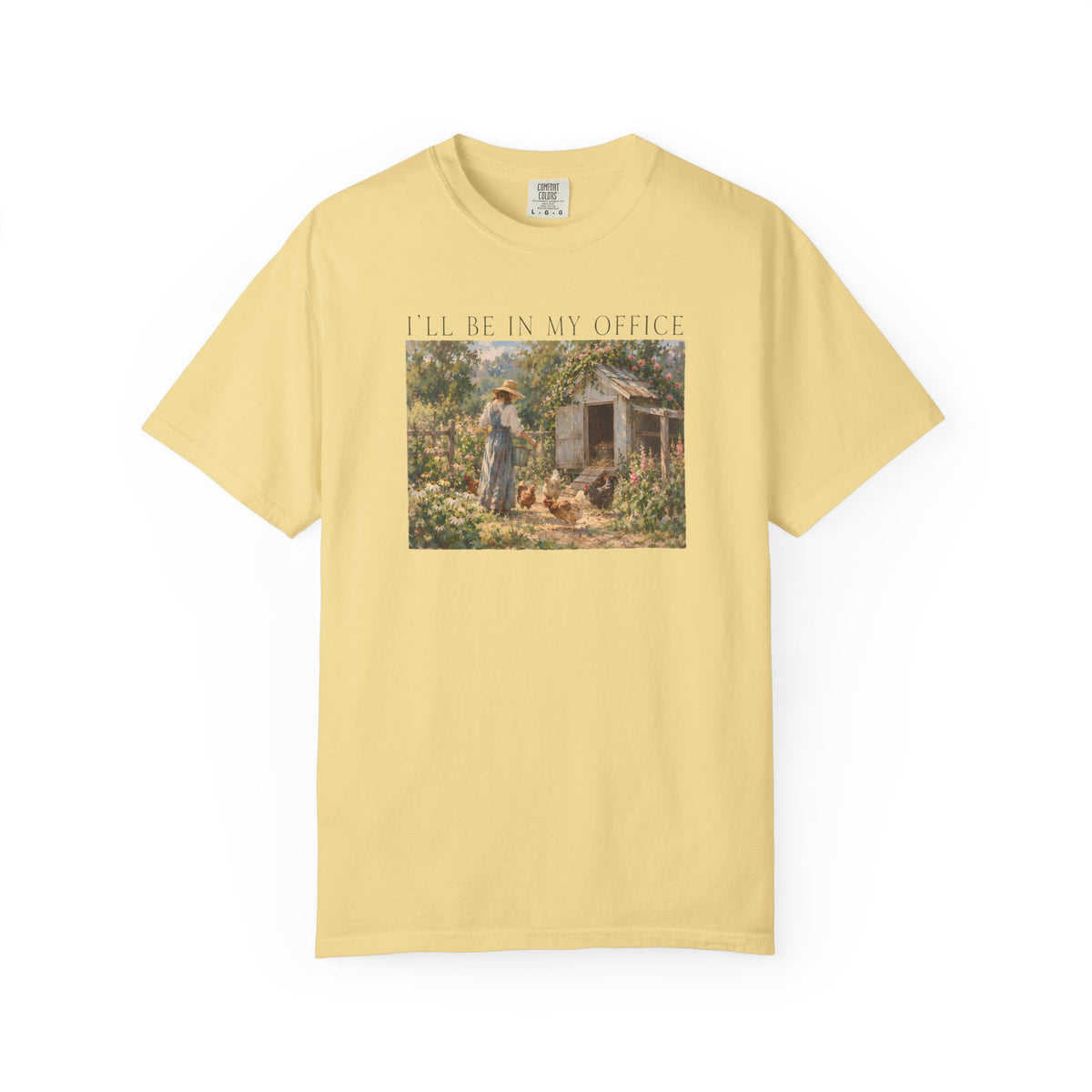 I'll Be In My Office Chicken Coop T-shirt