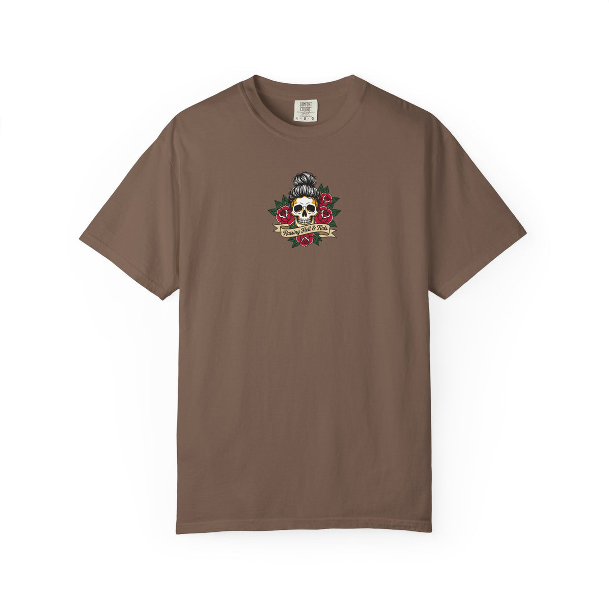 Raising Hell And Kids Colored Tattoo T-shirt