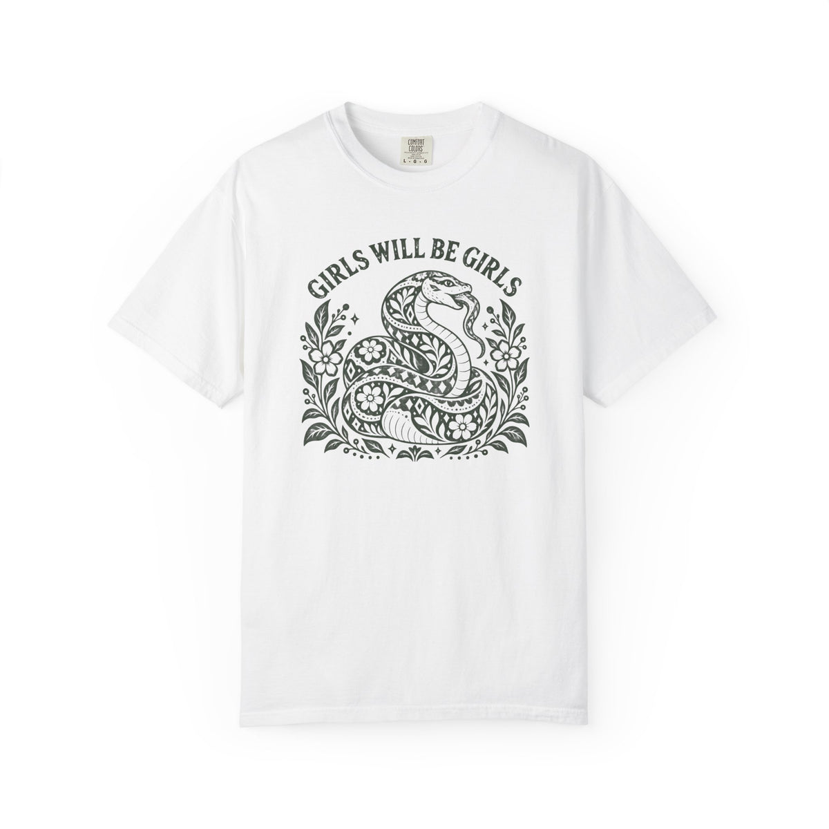 Green Python T-shirt | Mother Nature Series