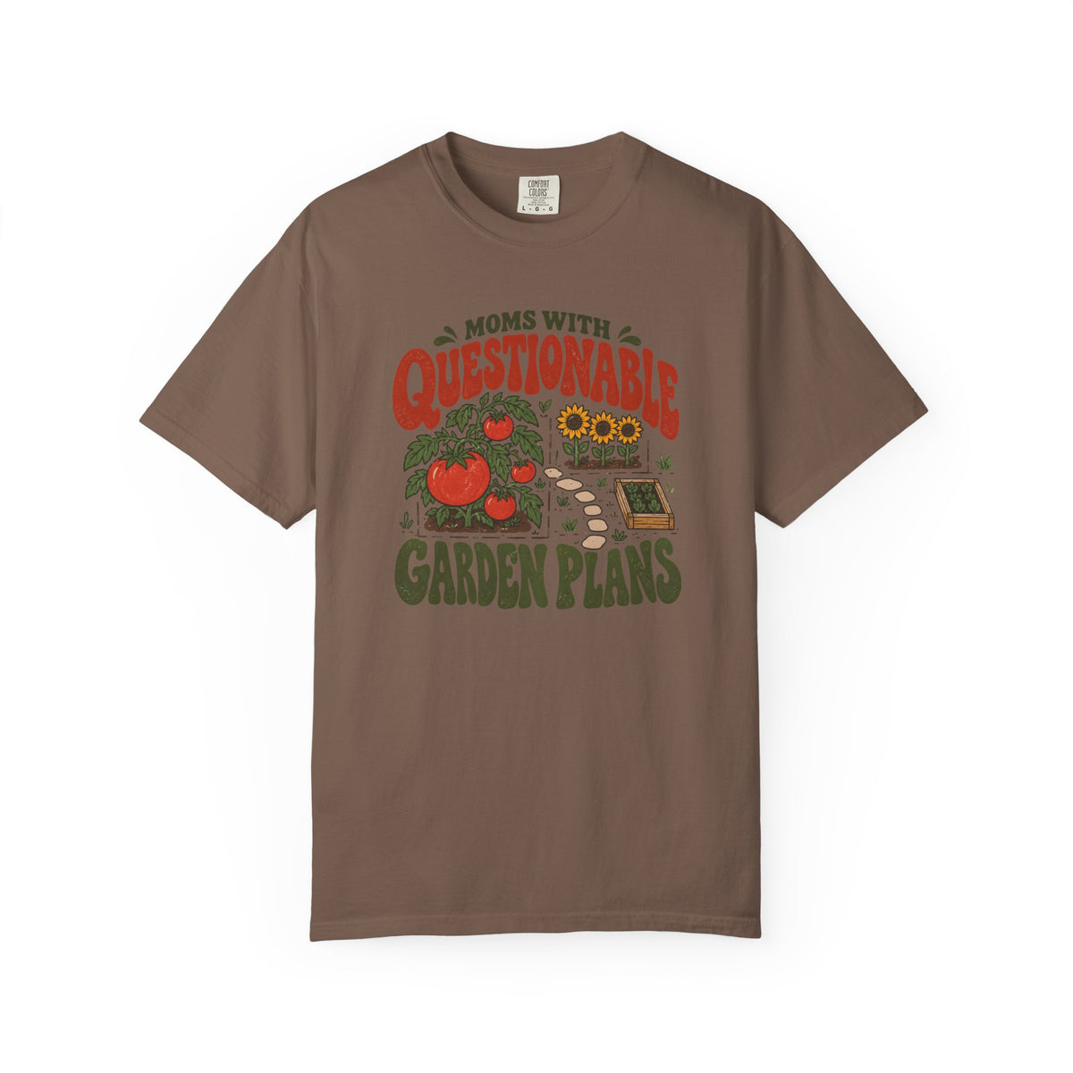 Moms With Questionable Garden Plans Tomato T-shirt