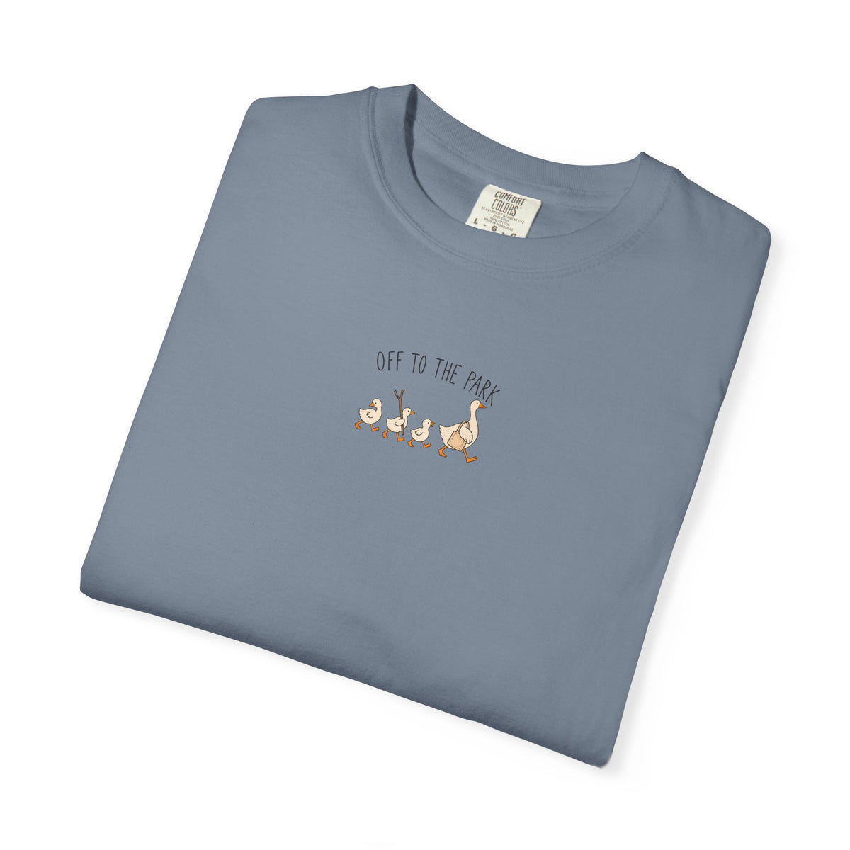 Off To The Park Goose T-shirt