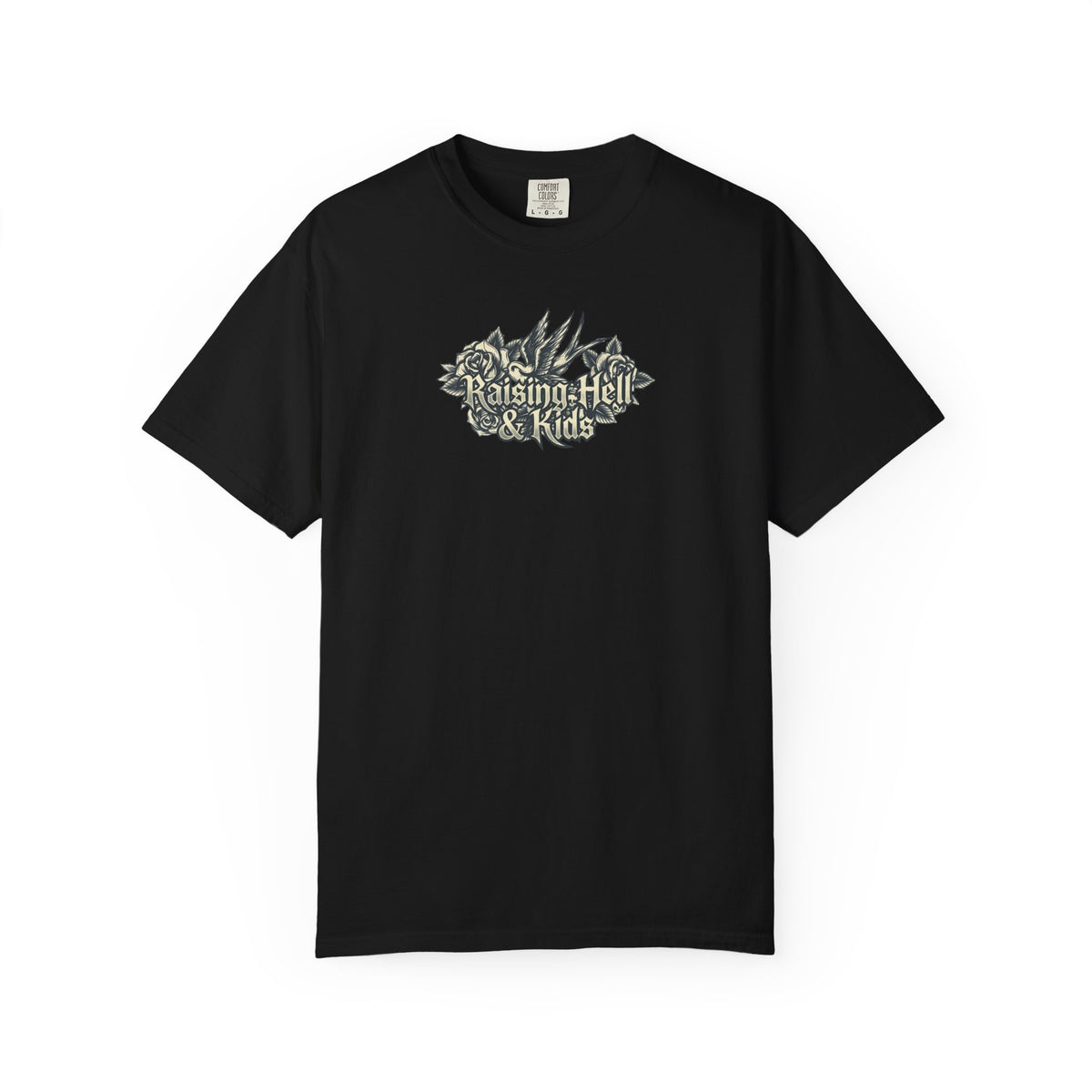 Raising Hell And Kids Neutral Tattoo T-shirt