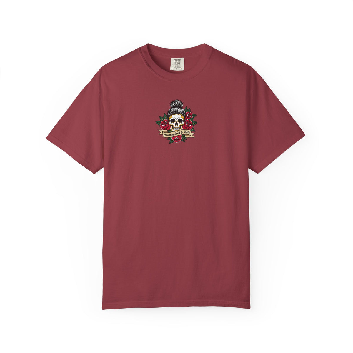 Raising Hell And Kids Colored Tattoo T-shirt