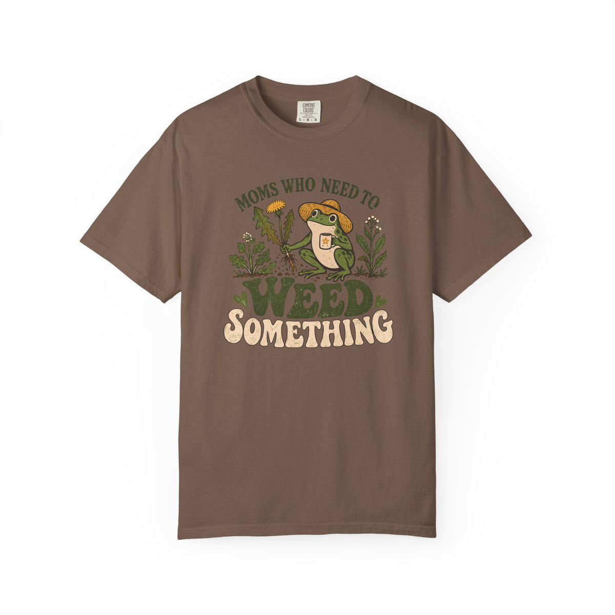 Moms Who Need To Weed Something Mascot T-shirt