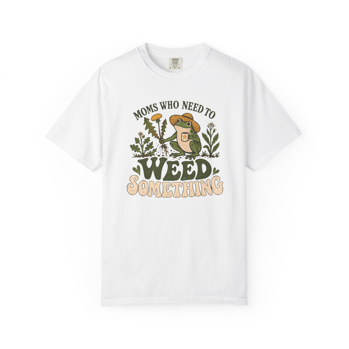 Moms Who Need To Weed Something Mascot T-shirt