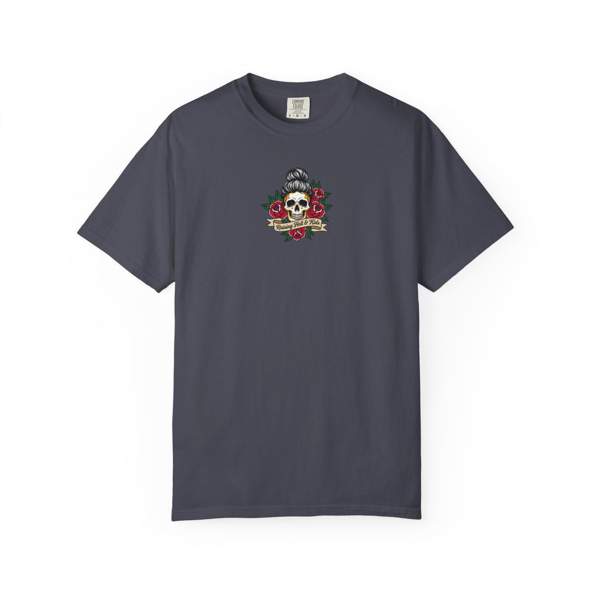 Raising Hell And Kids Colored Tattoo T-shirt