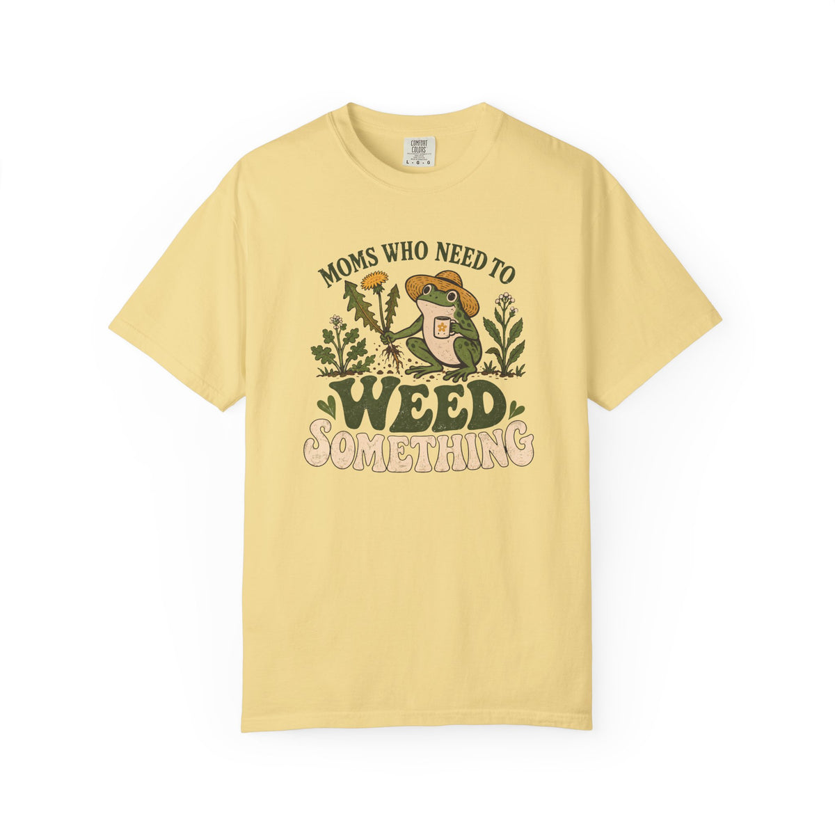 Moms Who Need To Weed Something Mascot T-shirt