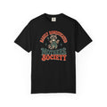 Barely Domesticated Mothers Society Raccoon Mascot T-shirt