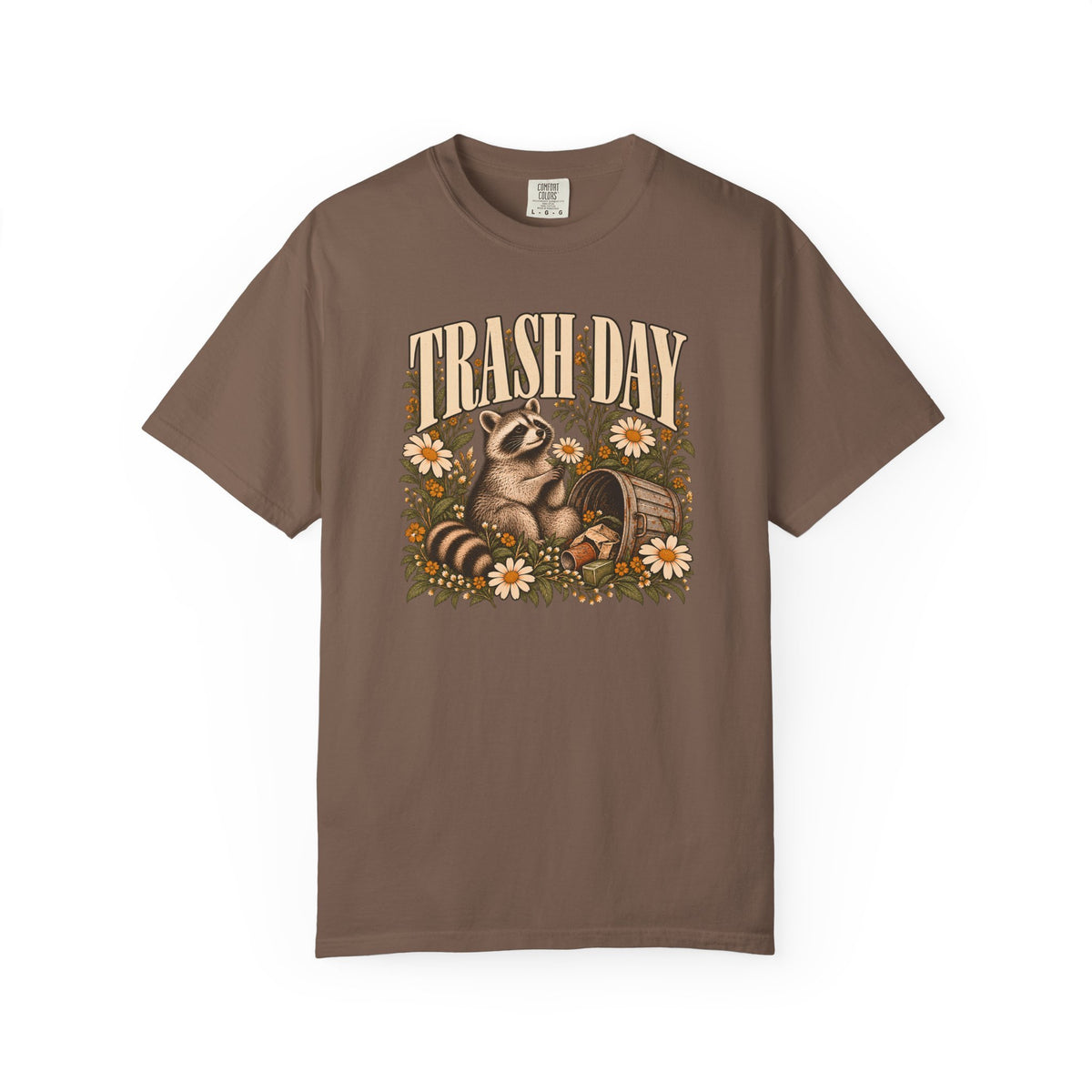 Trash Day Raccoon T-shirt