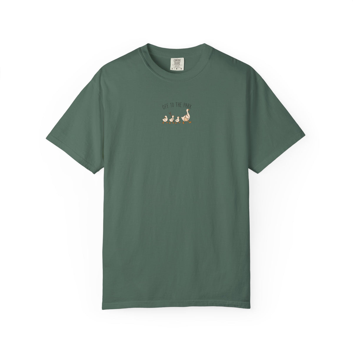 Off To The Park Goose T-shirt