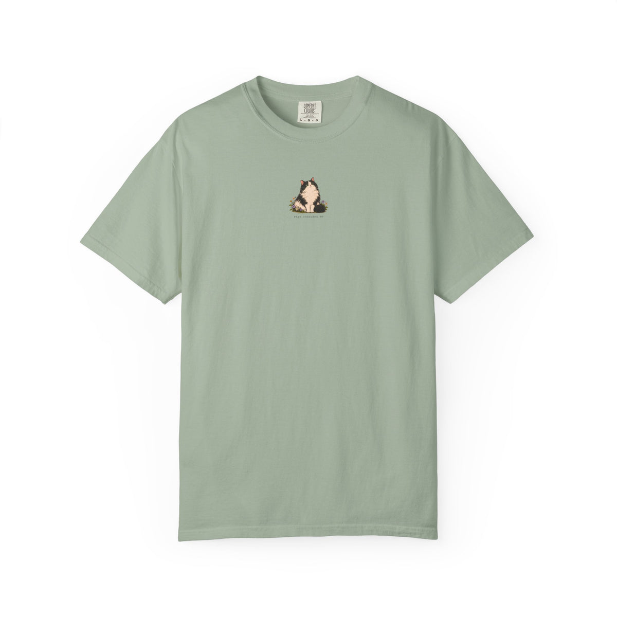 Rage Consumes Me Fluffy Cat T-shirt
