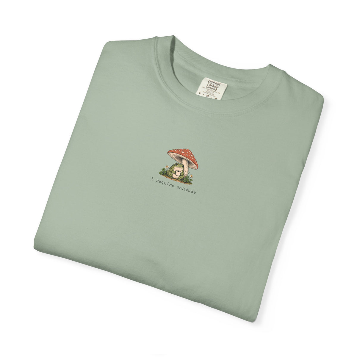 I Require Solitude Introvert Frog T-shirt