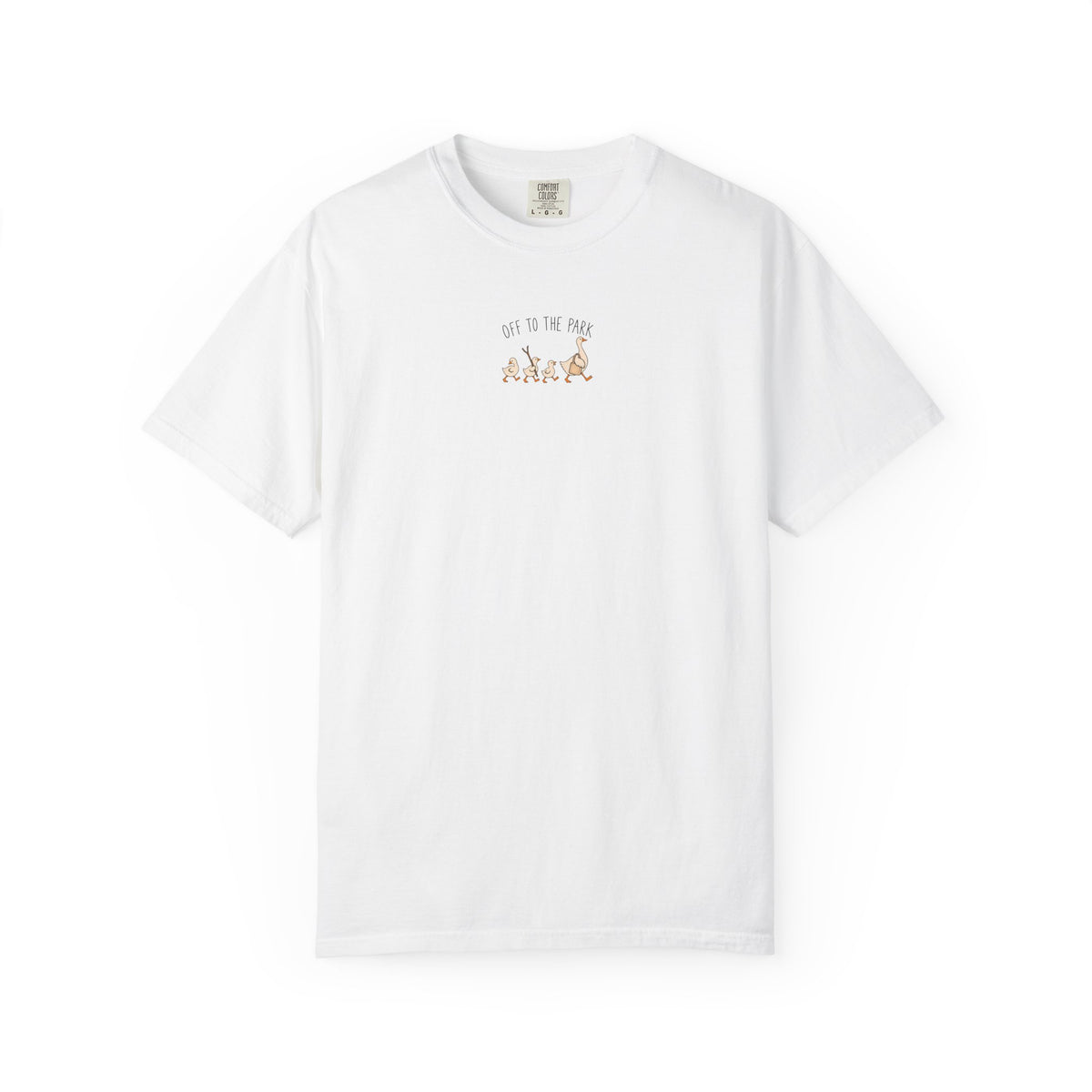 Off To The Park Goose T-shirt