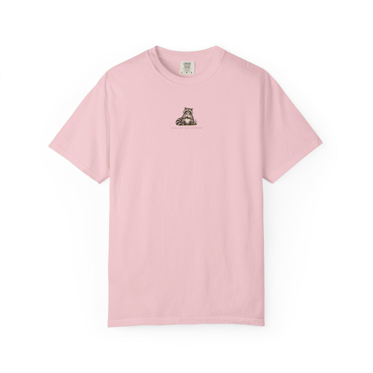 Lower Your Expectations Raccoon T-shirt