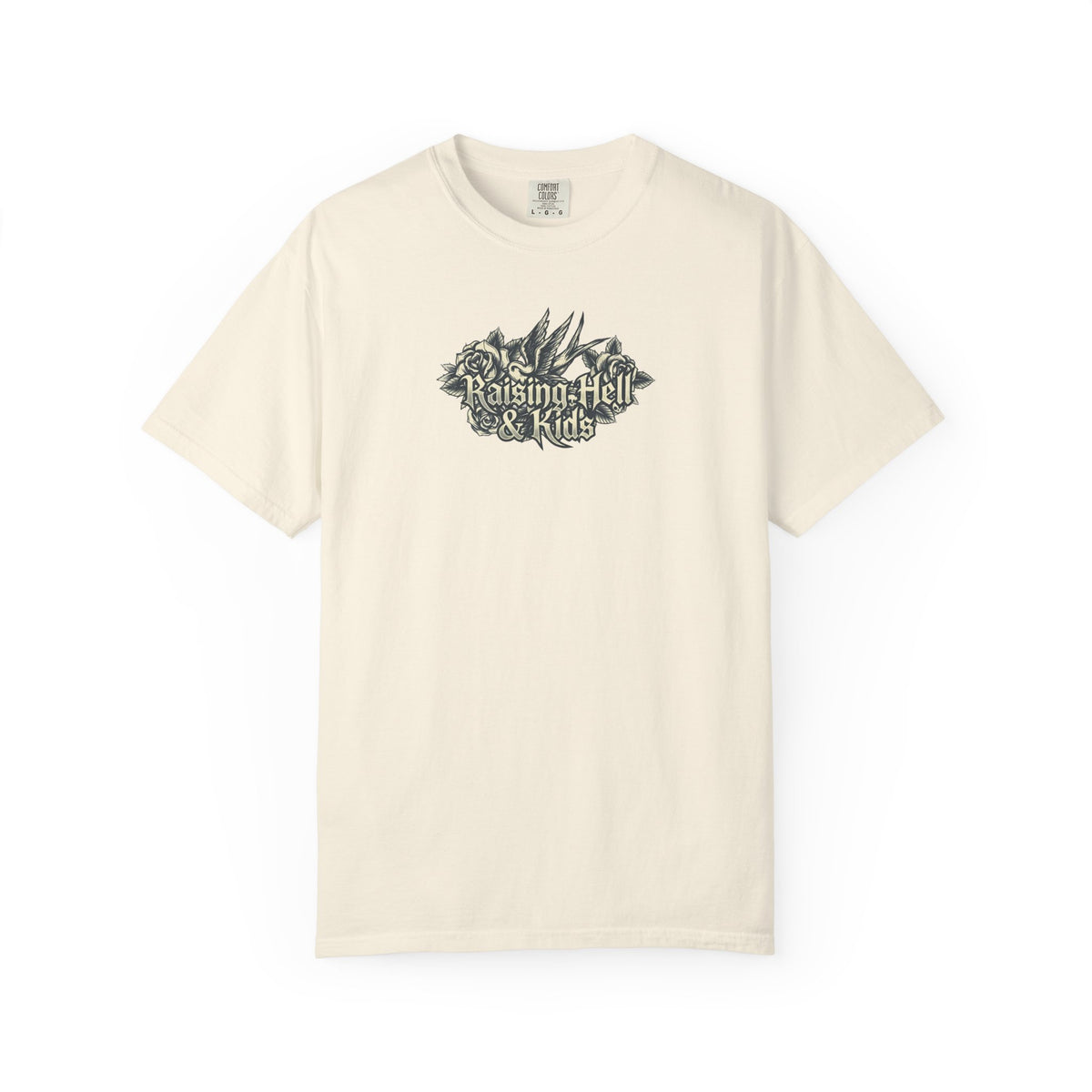 Raising Hell And Kids Neutral Tattoo T-shirt