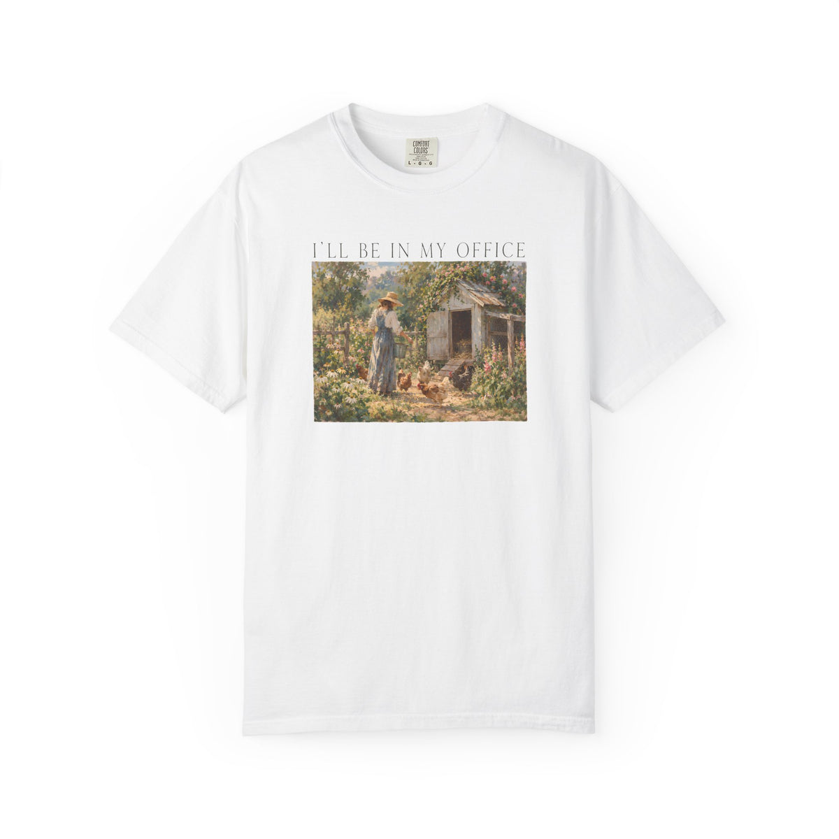 I'll Be In My Office Chicken Coop T-shirt