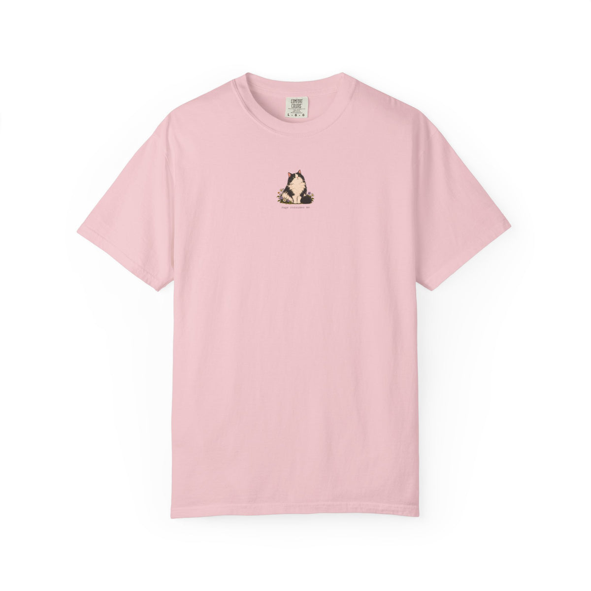 Rage Consumes Me Fluffy Cat T-shirt