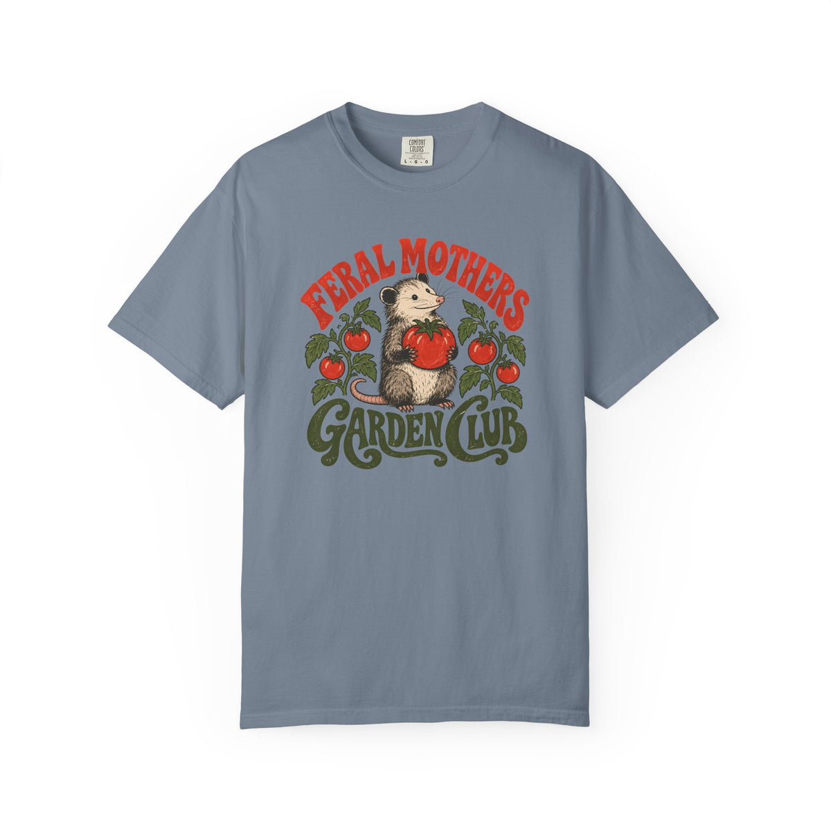 Feral Mothers Garden Club Mascot T-shirt