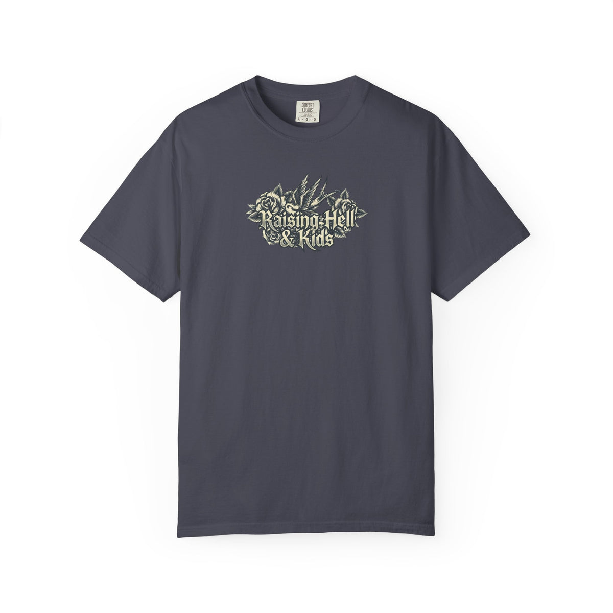 Raising Hell And Kids Neutral Tattoo T-shirt