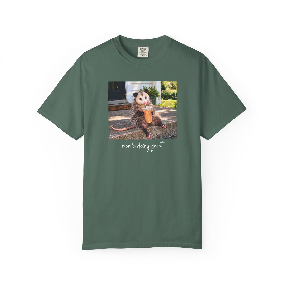 Mom's Doing Great Possum T-shirt