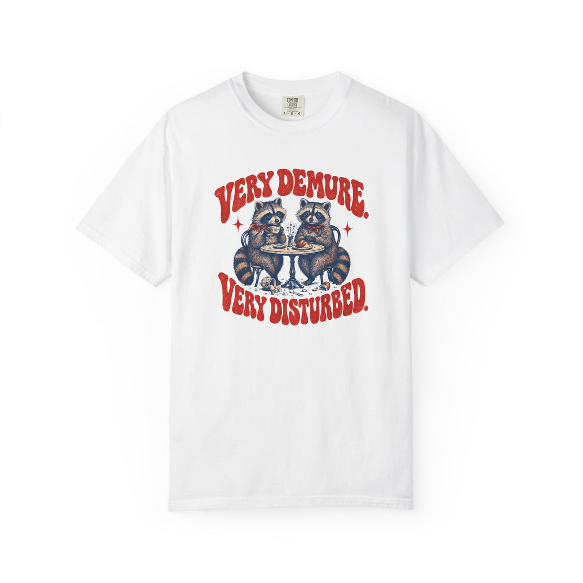 Very Demure Raccoon T-shirt