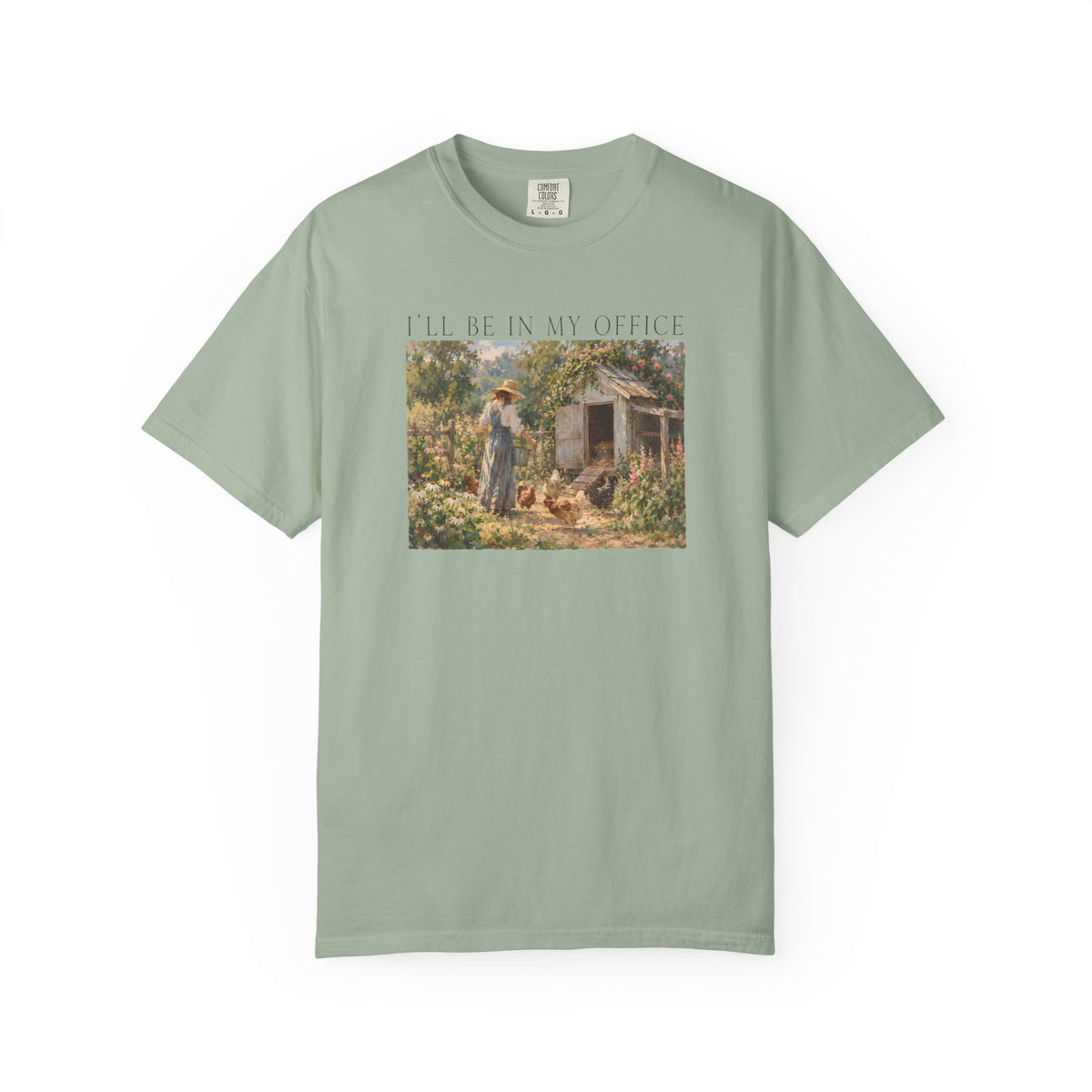 I'll Be In My Office Chicken Coop T-shirt