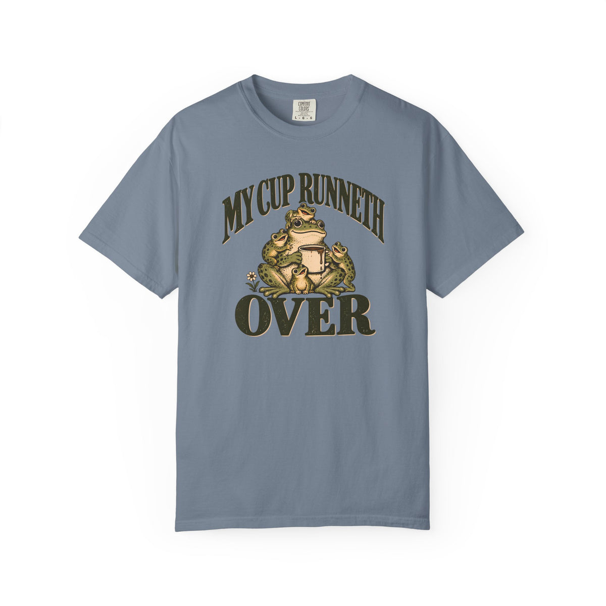 My Cup Runneth Over Frog T-shirt