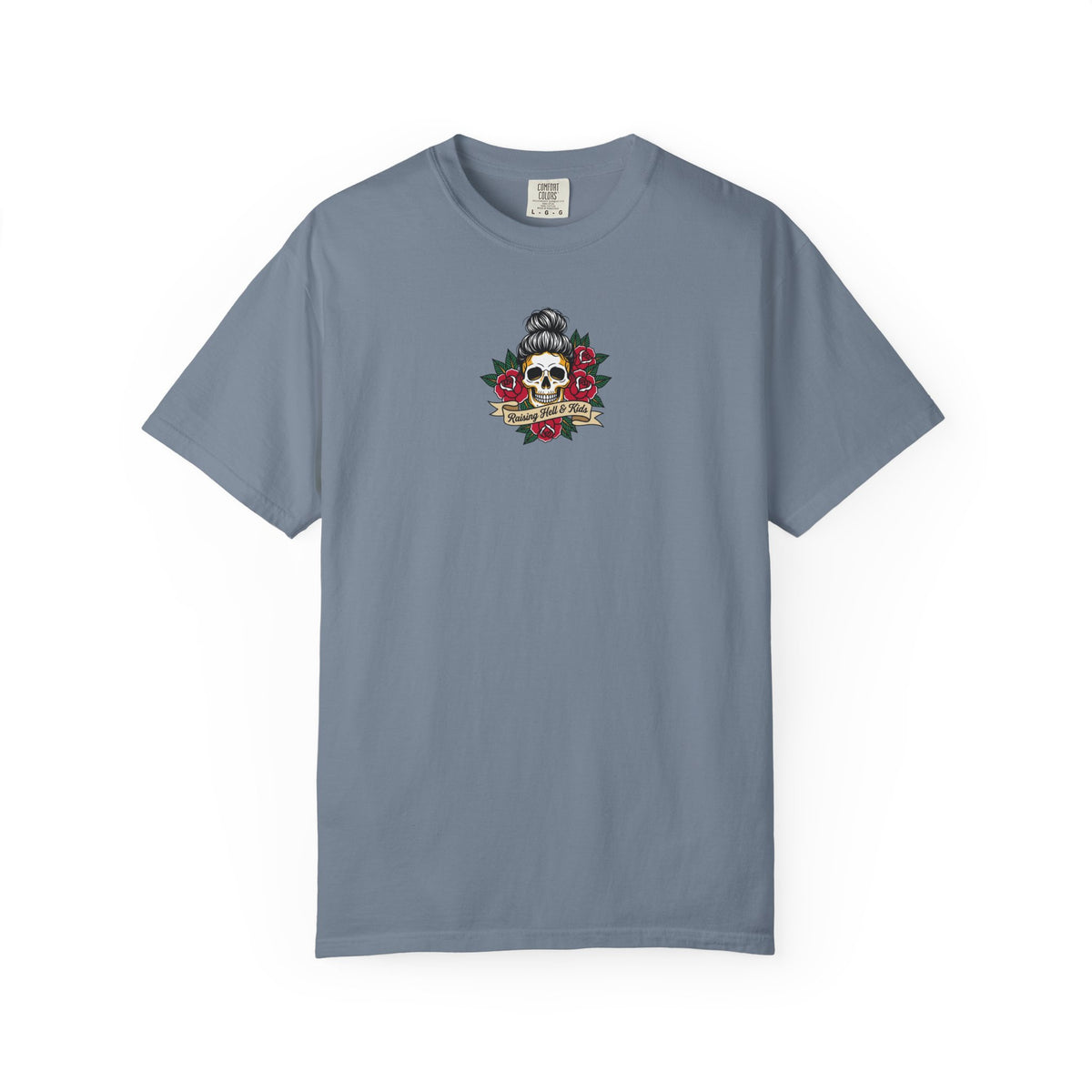 Raising Hell And Kids Colored Tattoo T-shirt